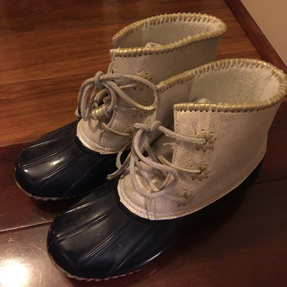 Jack Rogers Duck Boots Size 8 - Picture 1 of 3